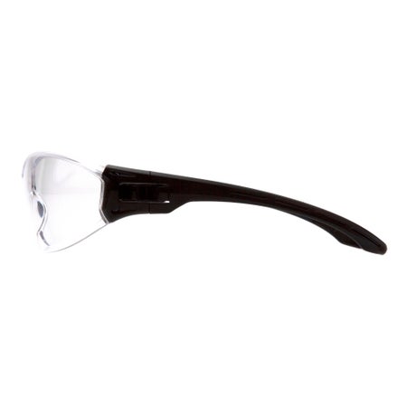 Safety Glasses TruLock™ Wraparound Uncoated Clear Tint Polycarbonate Lens Clear / Black Frame Over Ear One Size Fits Most