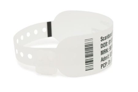 Identification Wristband ScanBand® Plastic Clasp