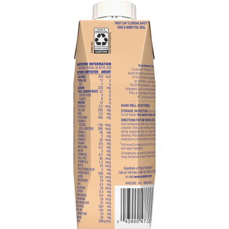 Tube Feeding Formula Compleat® Peptide 1.0 Vegetable / Fruit Medley Flavor Liquid 250 mL Reclosable Carton