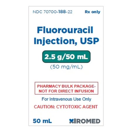 Fluorouracil 2.5 Gram Injection 50 mL