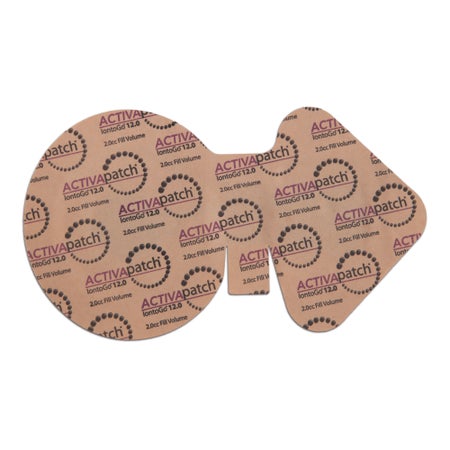 Iontophoresis Patch ActivaPatch® IontoGo™ 12.0 2.0 cc Fill Volume 6/Pk