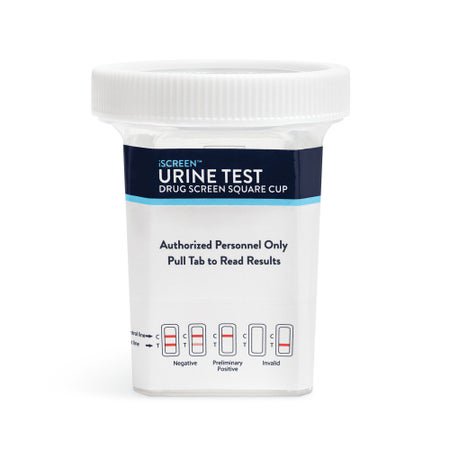 Drugs of Abuse Test Kit iScreen® DX AMP, BAR, BZO, COC, mAMP/MET, MDMA, MTD, MOP(OPI300), OXY, PCP, TCA,THC, (CR, NI, OX, PH, SG) 25 Tests CLIA Waived