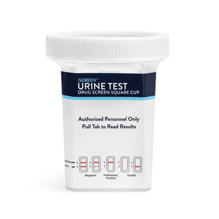 Drugs of Abuse Test Kit iScreen® DX AMP, BAR, BZO, BUP, COC, mAMP/MET, MDMA, MTD, MOP(OPI300), OXY, PCP, TCA, (CR, SG, PH) 25 Tests CLIA Waived