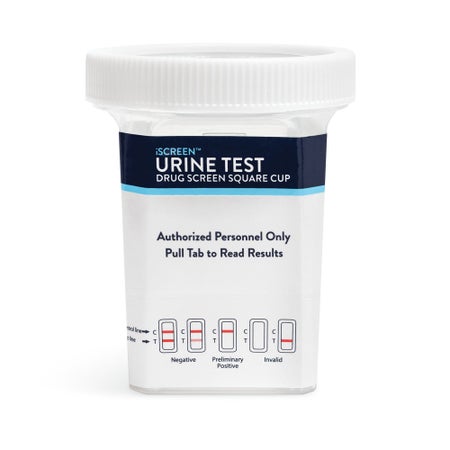 Drugs of Abuse Test Kit iScreen® DX AMP, COC, mAMP/MET, OPI2000, THC (CR, OX, SG) 25 Tests CLIA Non-Waived
