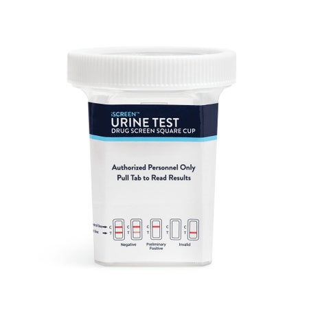Drugs of Abuse Test Kit iScreen® DX AMP500, BAR, BUP, BZO, COC150, MDMA, mAMP/MET500, MOP/OPI300, MTD, OXY, THC (CR, NI, pH, OX, SG) 25 Tests CLIA Waived