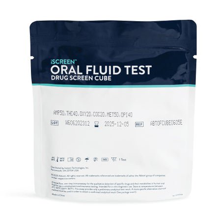 Drugs of Abuse Test Kit iScreen® AMP50, COC20, mAMP/MET50, OPI40, PCP10 25 Tests For Employment / Insurance Use