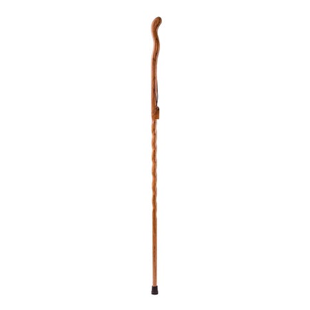 Walking Stick Brazos™ Twisted Fitness Walker Wood 55 Inch Height Red