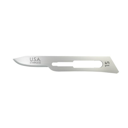 Surgical Blade AccuThrive® Coated Stainless Steel No. 15 Sterile