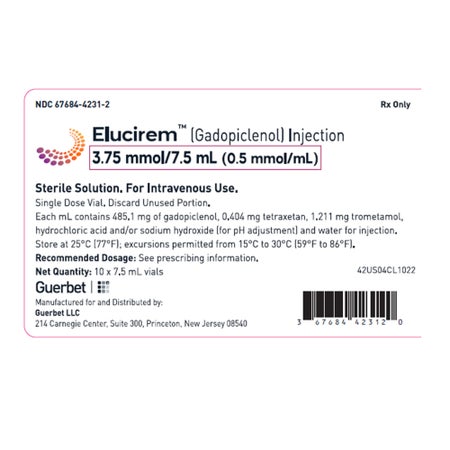 Elucirem™ Gadopiclenol 0.5 mmol / mL Injection 7.5 mL
