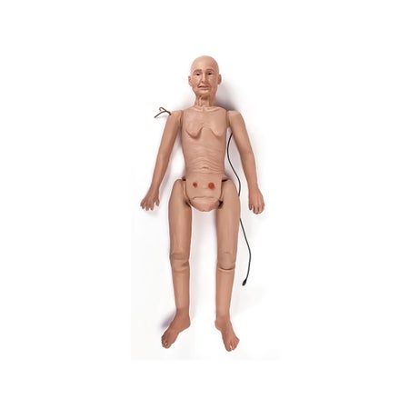 Patient Skills Trainer TERi™ Androgynous Geriatric Full Body / Medium Skin Tone Male / Female Interchangeable Geriatric 50 lbs.