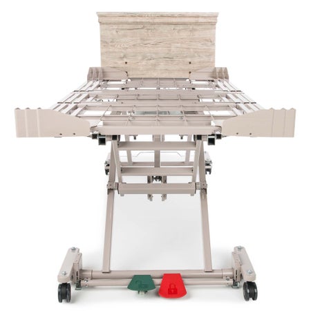 Electric Bed Zenith 7200 Long Term Care 87 Inch Length Expandable Deck 3 Functions 8 to 30 Inch Height Range