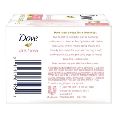 Soap Dove® Beauty Bar Bar 3.75 oz. Individually Wrapped Pomegranite / Hibiscus Tea Scent