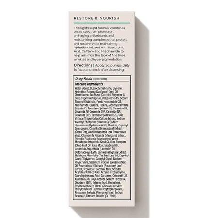 Facial Moisturizer with Sunscreen MDSolarsciences™ Daily Perfecting SPF30 1.7 oz. Pump Bottle Scented Lotion