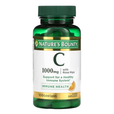 Vitamin C Supplement Nature's Bounty® 1,000 mg Strength Capsule 100 per Bottle