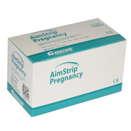 Reproductive Health Test Kit AimStrip® hCG Pregnancy Test 30 Tests CLIA Waived