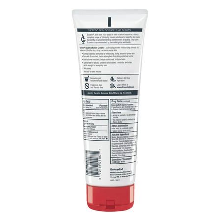 Eczema Cream Eucerin® Eczema Relief 8 oz. Tube Unscented Cream