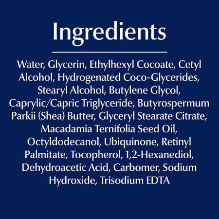 Facial Moisturizer Eucerin® Q10 Anti-Wrinkle + Pro-Retinol Night Cream 1.7 oz. Jar Unscented Cream