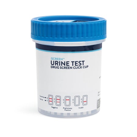 Drugs of Abuse Test Kit iScreen® AMP1000, COC300, mAMP/MET1000, MOP300, OXY100 25 Tests CLIA Waived