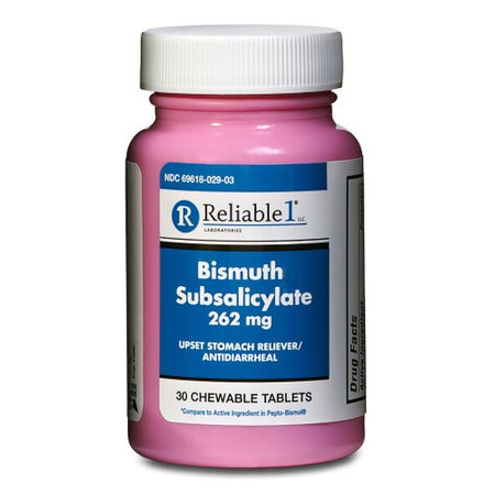 Anti-Diarrheal 262 mg Strength Chewable Tablet 30 Tablets