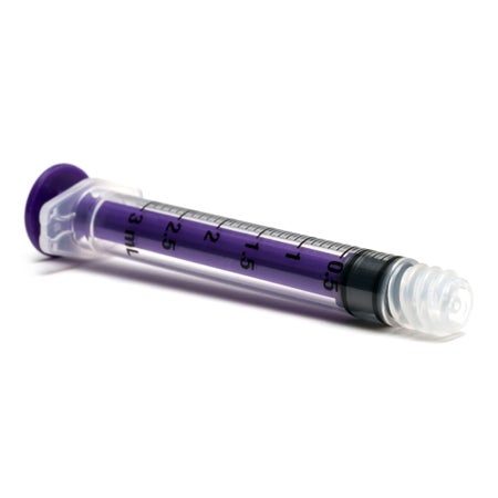 Enteral / Oral Syringe Vesco® 3 mL Enfit Tip Without Safety