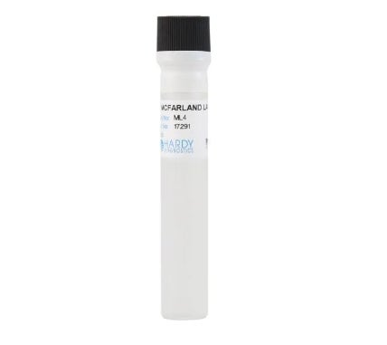 Microbiology Reagent McFarland Latex Equivalent Standard 4 Turbidity Standard Proprietary Mix 8 mL