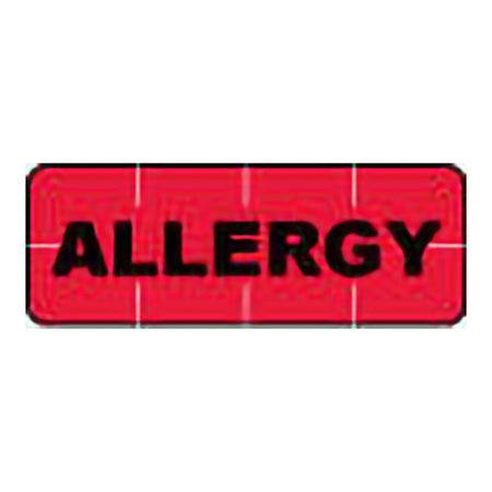 Identification Wristband Alert Bands® Alert Band Adhesive Closure Allergy