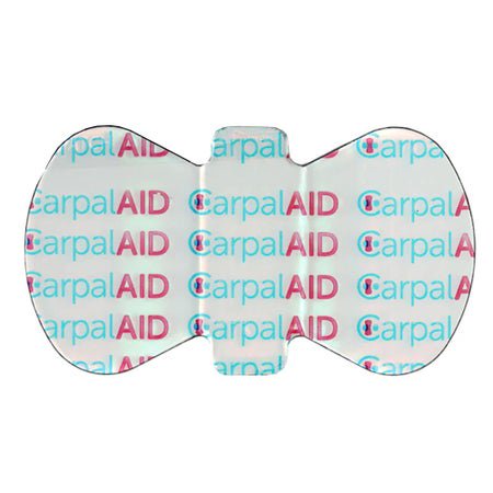 Hand-Based Carpal Tunnel Support Carpal AID® Patch Plastic Left or Right Hand Clear Large