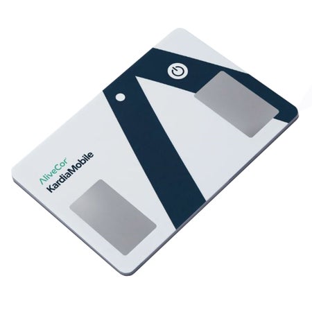 ECG Mobile Card KardiaMobile® Card Battery Operated Smart Phone Display Resting