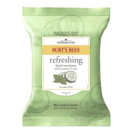 Facial Cleanser Burt's Bees® Wipe 30 per Pack Soft Pack Scented