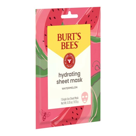 Facial Moisturizer Burt's Bees® Hydrating Sheet Mask 0.33 oz. Individual Packet Watermelon Scent Mask