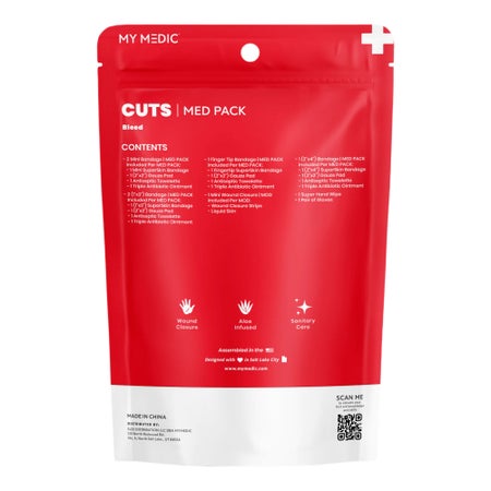 First Aid Medical Pack My Medic™ MED PACKS Cuts Pouch