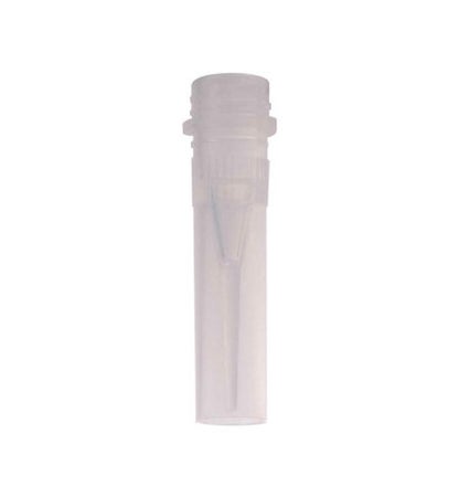 Microcentrifuge Tube Plain 0.5 mL Screw Cap Polypropylene Tube