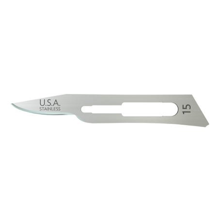 Surgical Blade AccuThrive® Coated Stainless Steel No. 15C Sterile