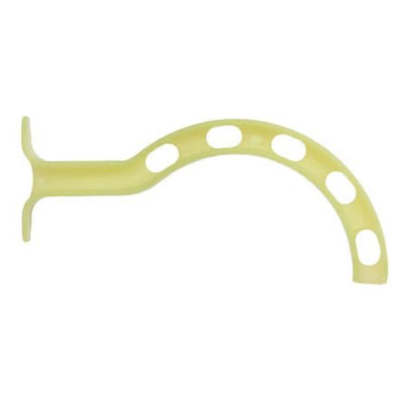 Berman Oropharyngeal Airway SunMed® Yellow 90 mm Length ISO 9 NonSterile Adult