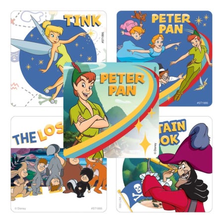 Sticker SmileMakers® 100 per Box Peter Pan Classic 2-1/2 X 2-1/2 Inch