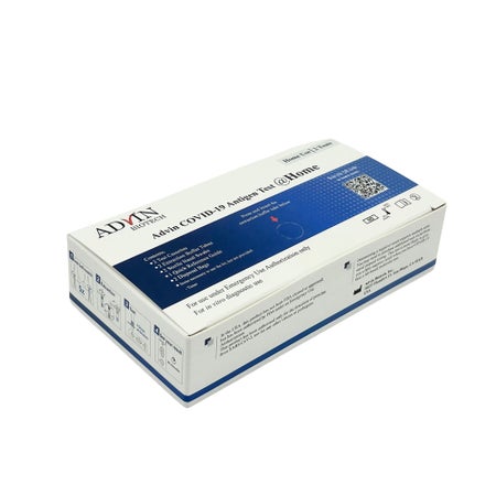 Respiratory Test Kit Advin COVID-19 Antigen Test 2 Tests