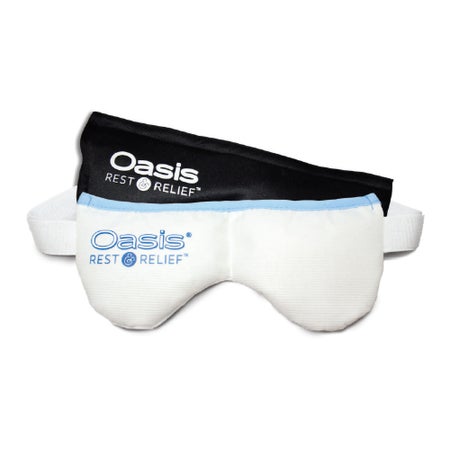 Hot / Cold Pack Oasis Rest & Relief® Eye / Sinus One Size Fits Most Fabric / Grains Reusable