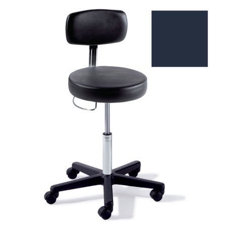 Exam Stool Ritter 272 Adjustable Backrest Pneumatic Height Adjustment 5 Casters Harbor