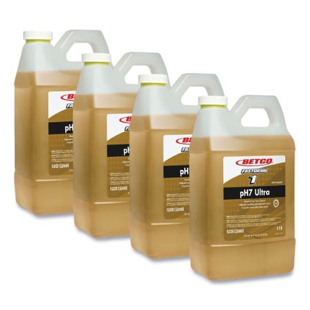 Floor Cleaner Betco® pH7 Ultra Liquid Concentrate 2 Liter Jug Lemon Scent Manual Pour