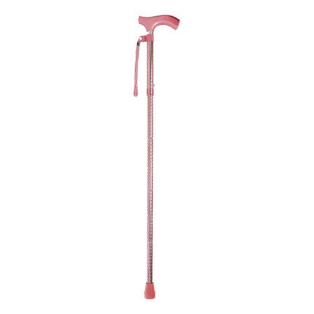 Folding Cane Switch Sticks® Aluminum 32 to 37 Inch Height Rose Gold