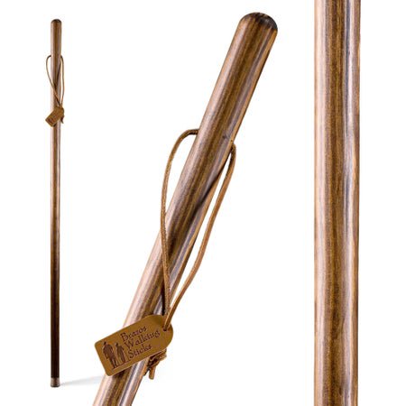 Walking Stick Brazos™ Free Form Wood 48 Inch Height Brown