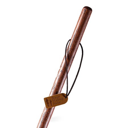 Walking Stick Brazos™ Twisted Trekker Wood 55 Inch Height Red Oak