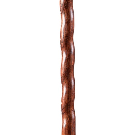 Walking Stick Brazos™ Twisted Trekker Wood 55 Inch Height Red Oak