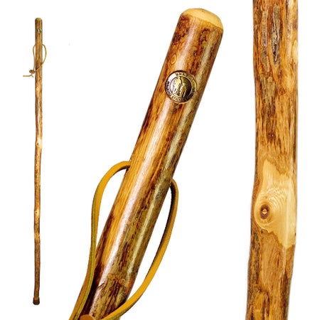 Walking Stick Brazos™ Free Form Wood 41 Inch Height American Hardwood
