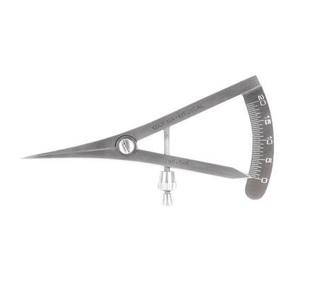 Caliper Castroviejo 0 to 20 mm