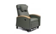 Recliner Lumex® Ortho-Biotic™ Dove Casters 350 lbs. Weight Capacity