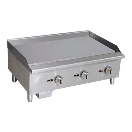 Natural Gas Griddle Darling Foodservice Stainless Steel