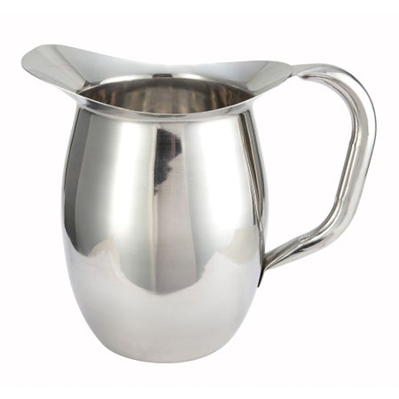 Pitcher Winco® Hot / Cold 64 oz. Silver