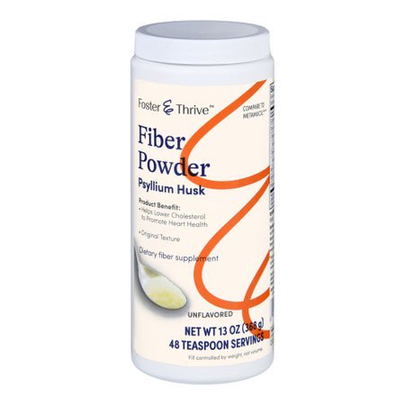 Fiber Supplement Foster & Thrive™ Original Flavor Powder 13 oz. Psyllium Husk