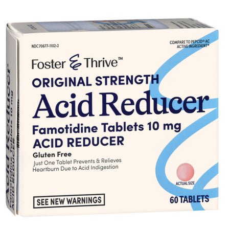 Antacid Foster & Thrive™ 10 mg Strength Tablet 60 per Box